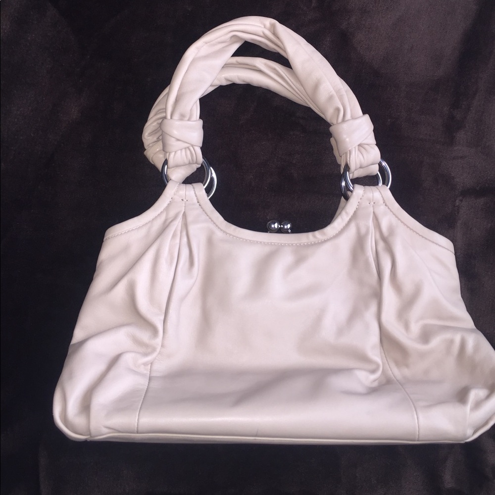 Khaki Coach Shoulder Purse